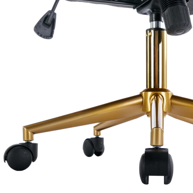 Velvet Home Office Chair - Image 6