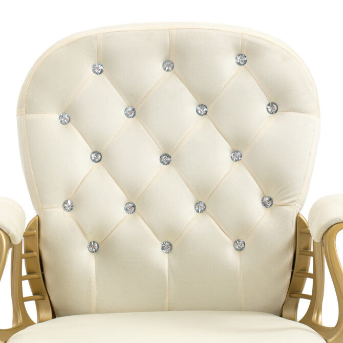 Velvet Home Office Chair - Image 6