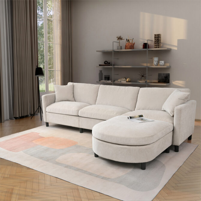 Sectional Sofa Couch - Image 3