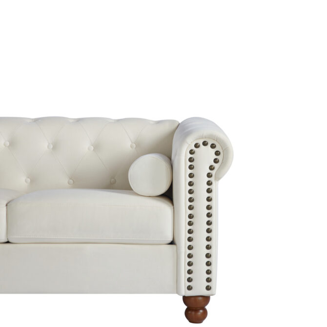 Living Room Chesterfield Sofa Couch - Image 7