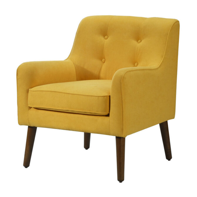 Modern Tufted Armchair - Image 4