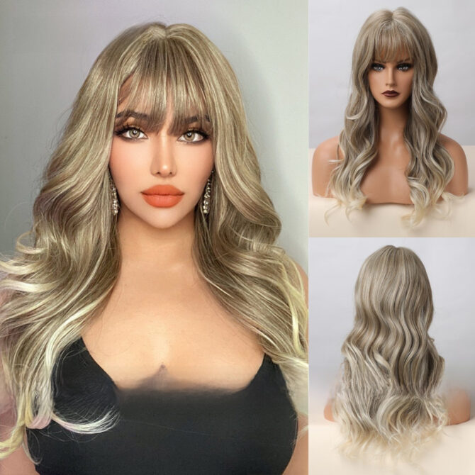 Cross-border Long Curly Wig - Image 5