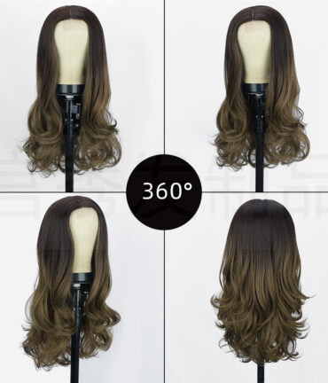 Long Silk Headgear Wigs