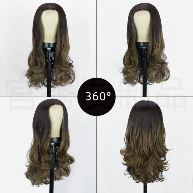 Long Silk Headgear Wigs - Image 2