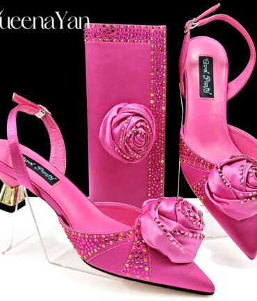 Pointed Toe Shoes Bag Sets