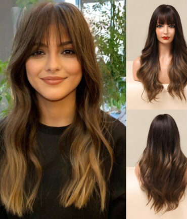 Cross-border Long Curly Wig