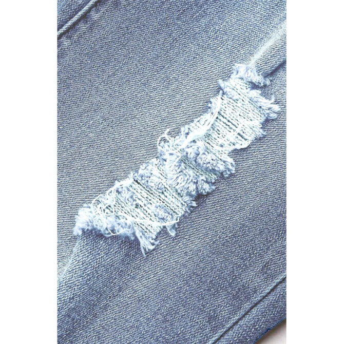 Ripped Vintage Denim Jeans - Image 4