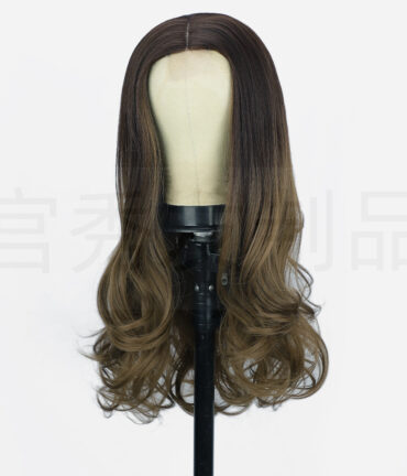 Long Silk Headgear Wigs