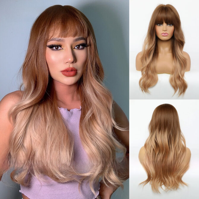 Cross-border Long Curly Wig - Image 3