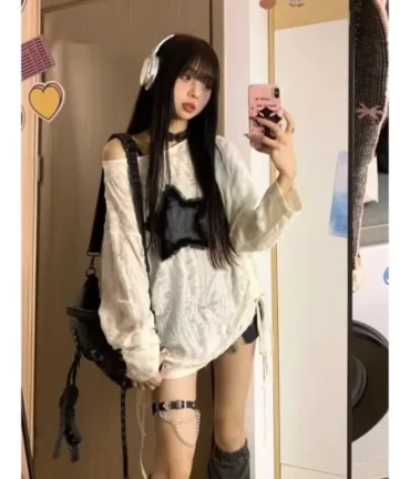 Hole Star Sweater Streetwear