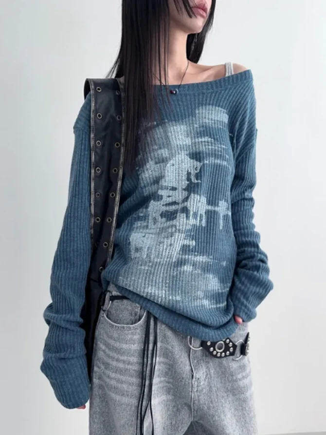 Vintage Streetwear Aesthetic Tops - Image 4