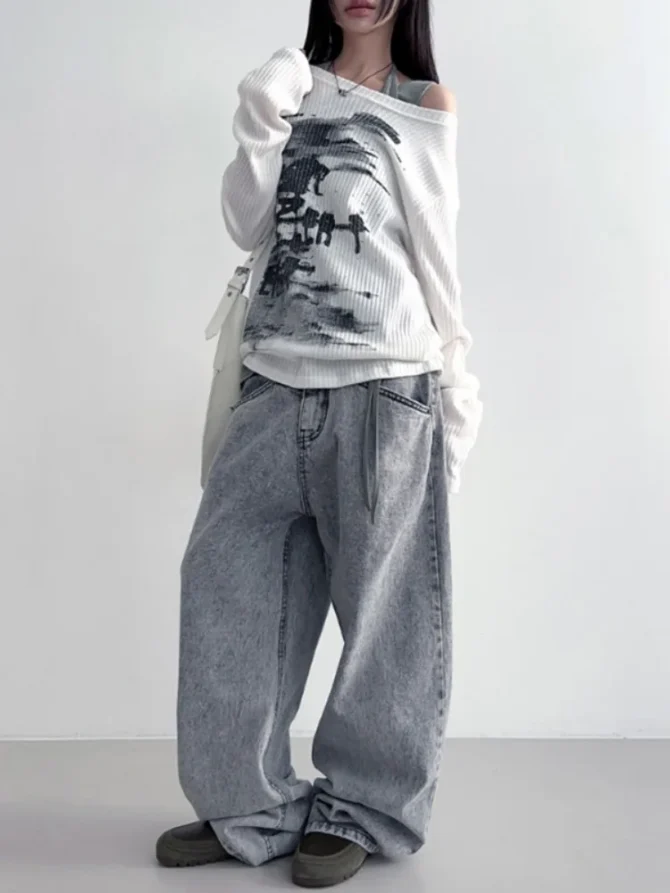 Vintage Streetwear Aesthetic Tops - Image 5