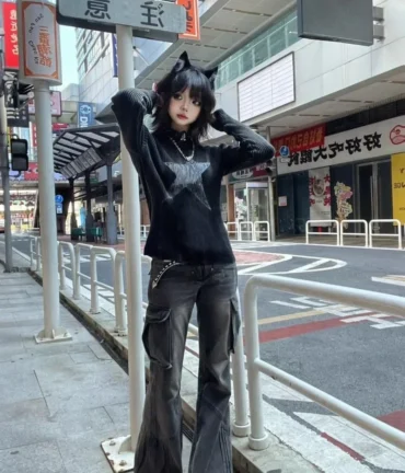 Vintage Gothic Design Streetwear Shirts