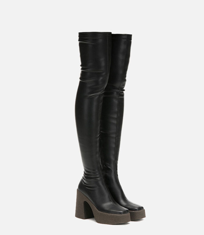 High Heels Boots Women Thigh High Long Boots Woman Platform High Heel Shoes Womens Over The Knee Boots Lady Shoe