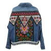 Embroidery Denim Vintage Jackets