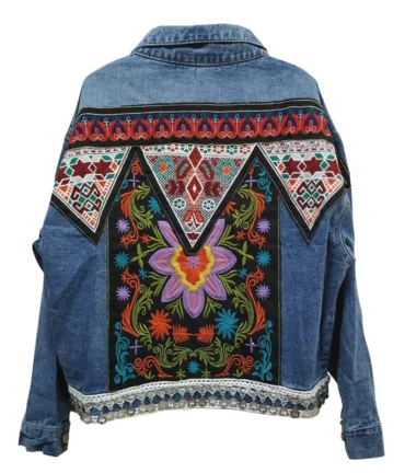 Embroidery Denim Vintage Jackets