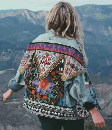 Embroidery Denim Vintage Jackets