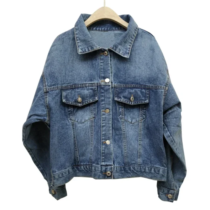 Embroidery Denim Vintage Jackets - Image 6