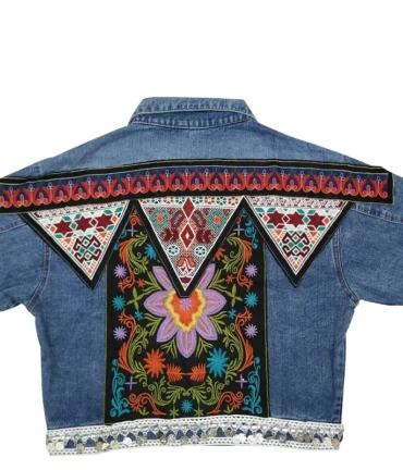 Embroidery Denim Vintage Jackets