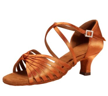 Dance Paladin Dance Shoes Womens Adult Dance Shoes Dance Shoes National Standard Dance Social Dance Silk Satin Seven Knots