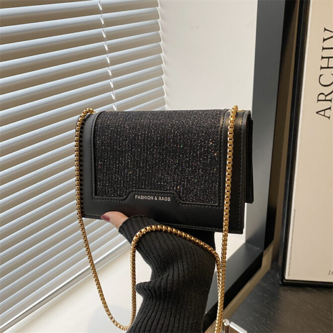 Chain Shoulder Crossbody Bag - Image 3