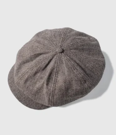 Hickory Stripes Newsboy Cap Vintage