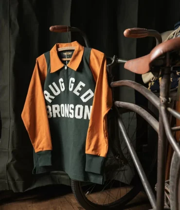 Two-Tone Racing Jersey  Long-Sleeve Tee Shirt