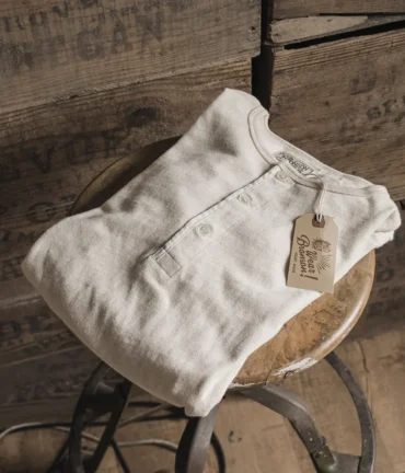 1900's Henley T Shirt Vintage