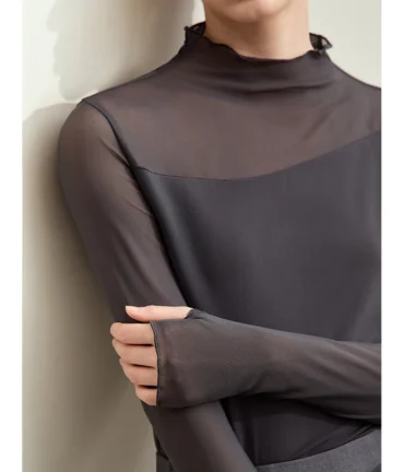 Minimalism Mesh T-shirts