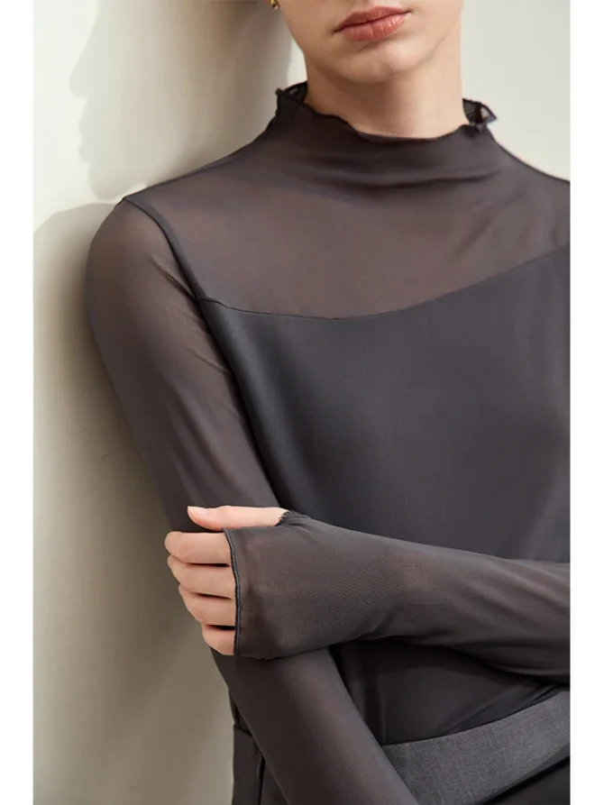 Minimalism Mesh T-shirts - Image 5