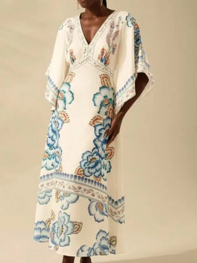 Vintage Lady Chic Evening Gown - Image 6