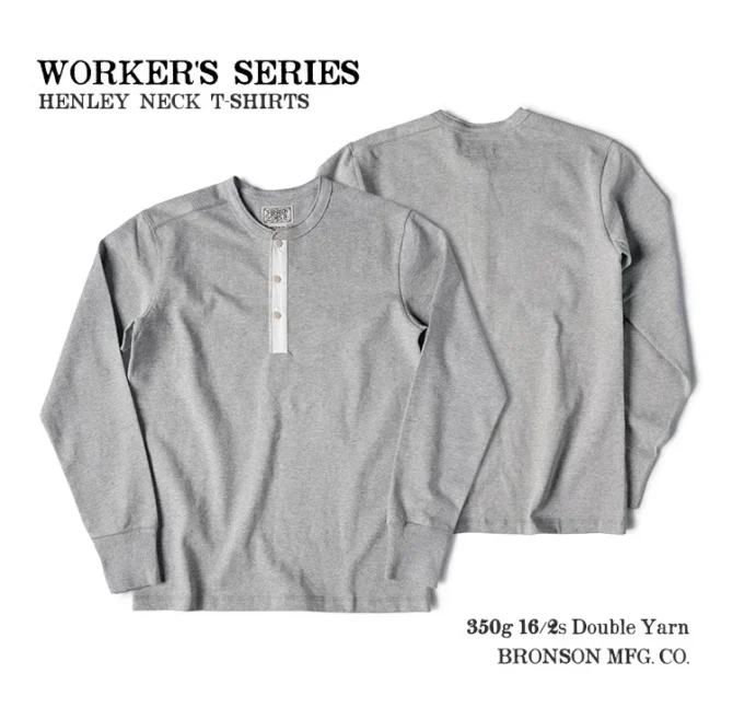 Henley Shirt Vintage Long Sleeve T-Shirt - Image 8