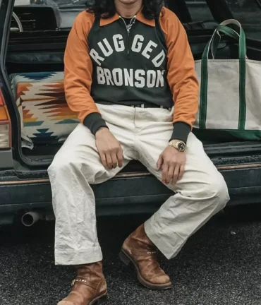 Two-Tone Racing Jersey  Long-Sleeve Tee Shirt