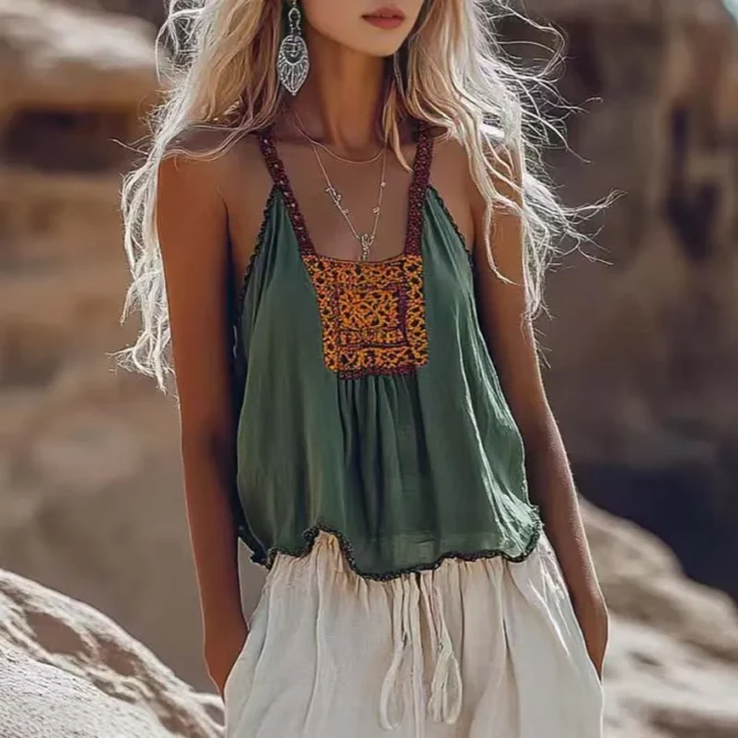 Suspenders Shirt Pullover Camisole Top - Image 3