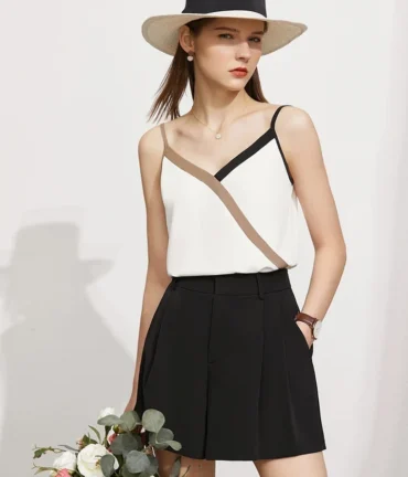 Minimalism Tops Tanks Camis