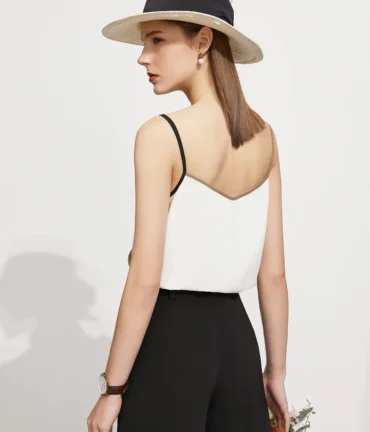 Minimalism Tops Tanks Camis