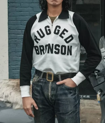 Two-Tone Racing Jersey  Long-Sleeve Tee Shirt