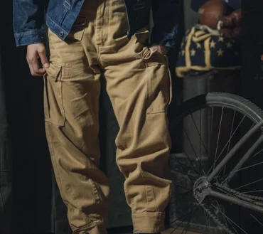 Non Stock Belgian M64 Modified Pants Men Cargo Trousers Motorcycle Rider Breeches