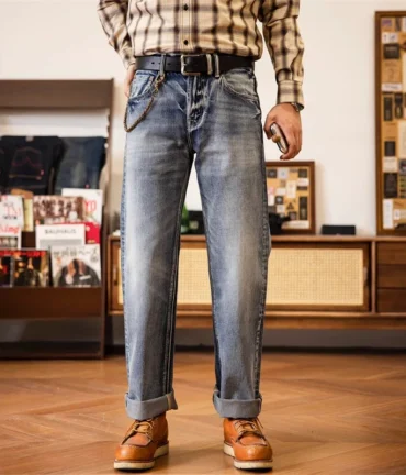 Jeans Ice Blue Selvage Denim Pants