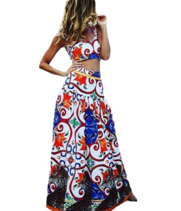 Cross-border Beach Dress Two-piece Suit