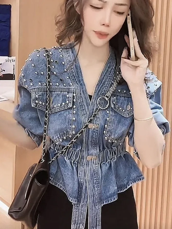 Denim Spring Top - Image 2