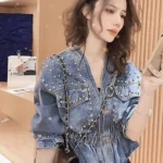 Denim Jacket Spring And Top For Women