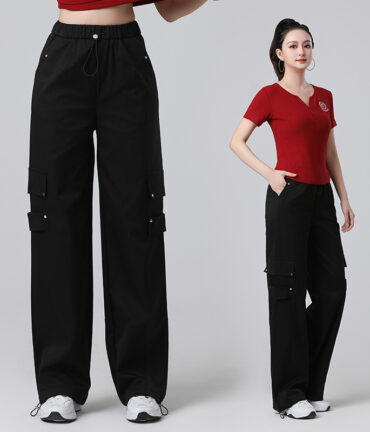 Fitness Pants American Overalls Dance