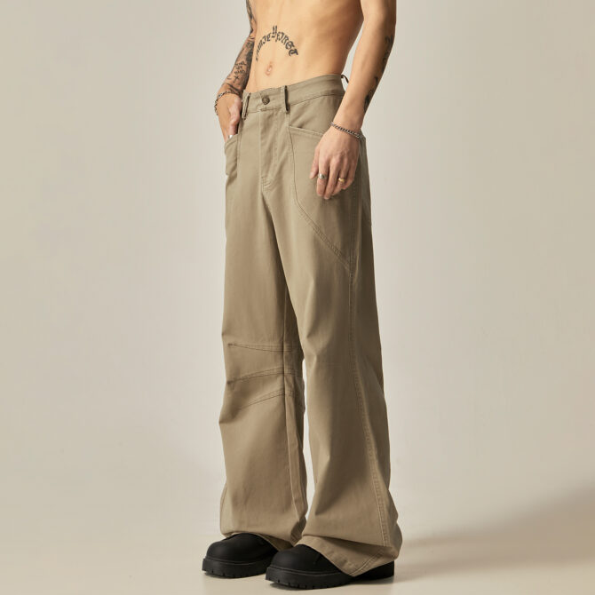 Trendy Sense Casual Pants Straight Pants - Image 4