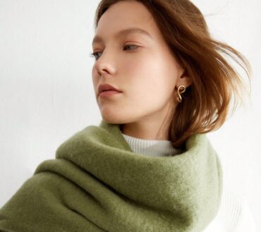 Cross-border Exclusive For New Mohair Solid Color Joker Scarf Girls High Sense Thick Couple Scarf Shawl 