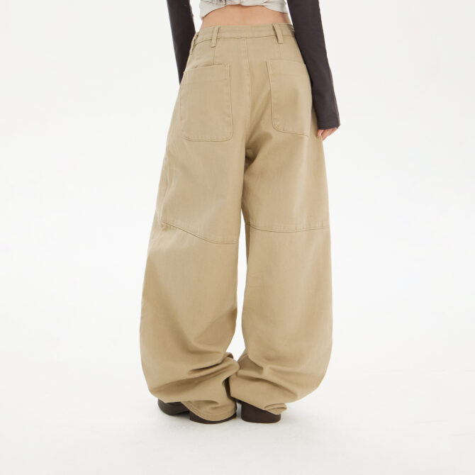 Loose Banana Versatile Jeans Trousers - Image 4