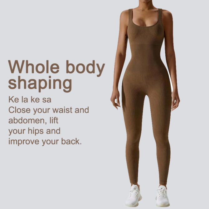 Belly Tinting Yoga Suit - Image 2