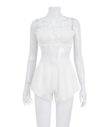 Ear Strap Pajamas Two-piece Set