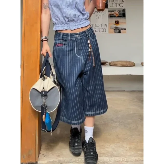 Design Draped Western Pants Shorts - Image 4