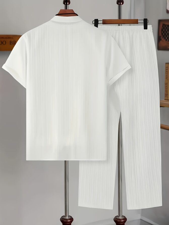 Minimalist Pant Suits Casual Tracksuits - Image 2